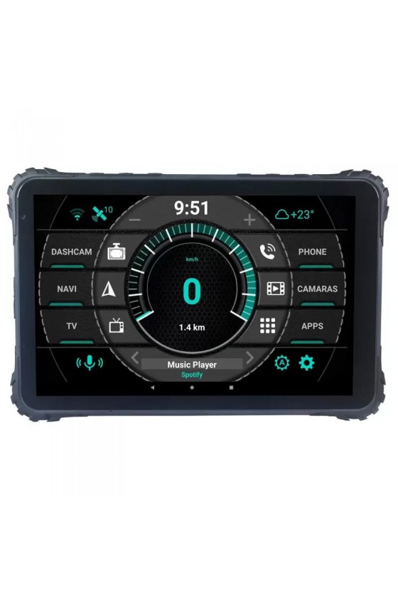 GPS für LKW Smart mit Dashcam Navion S10 PRO Special Truck 10 Zoll 4G Tischstation