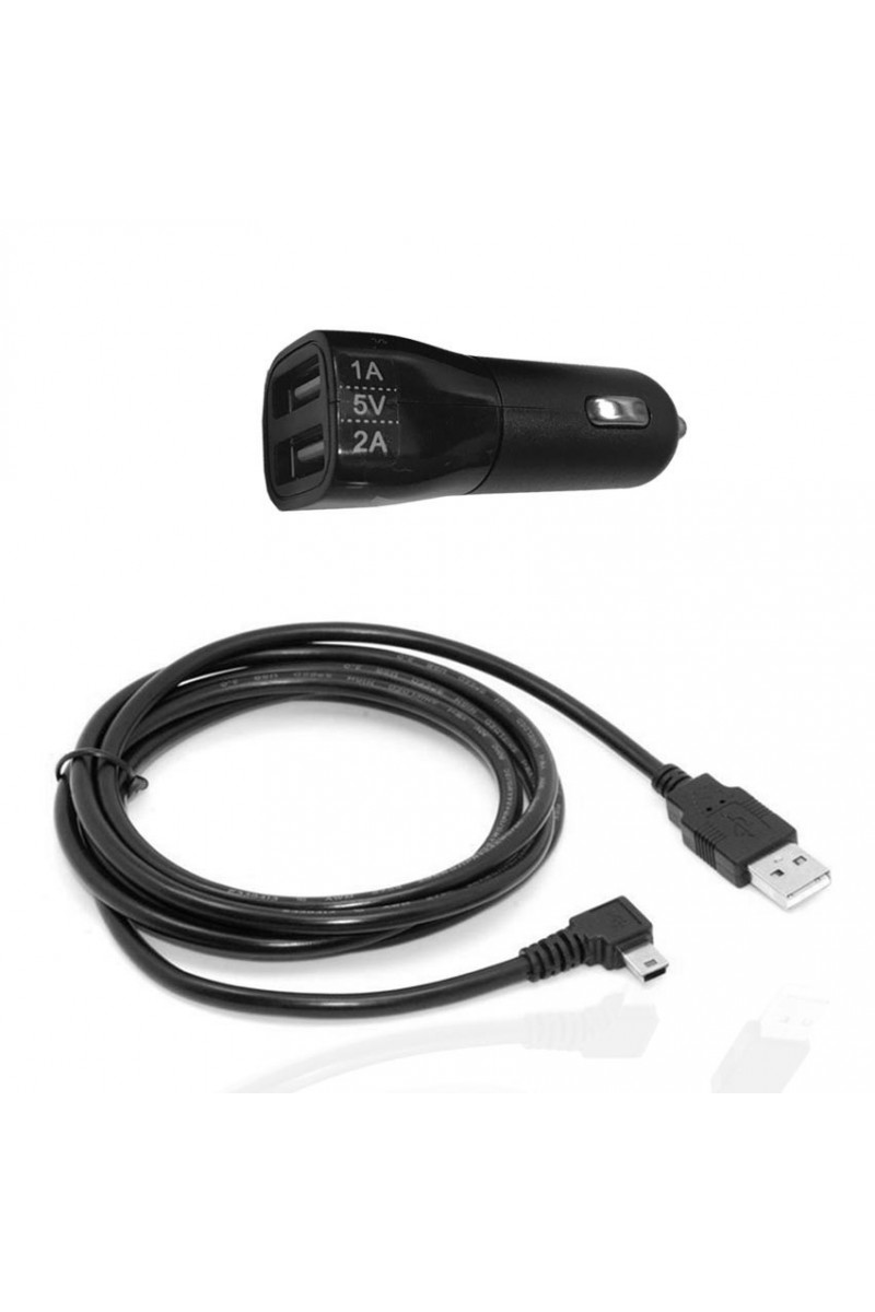 Ladegerät mit Mini USB-Stecker für LKW 12-24V